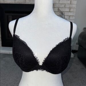 Victoria's Secret Black Lace Bra from Dream Angels collection